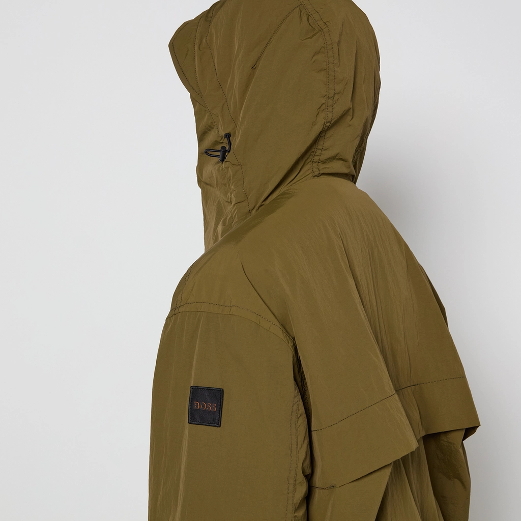 Hugo Boss Obosco Oversized Lightweight Shell Parka - IT 46/S
